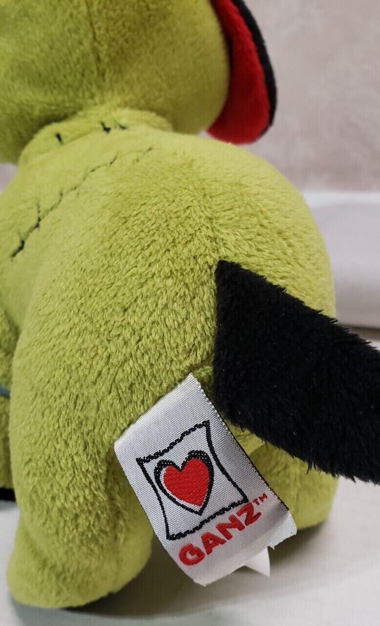 kinz Halloween Zombie Pup Green Plush Dog Excellent Etsy