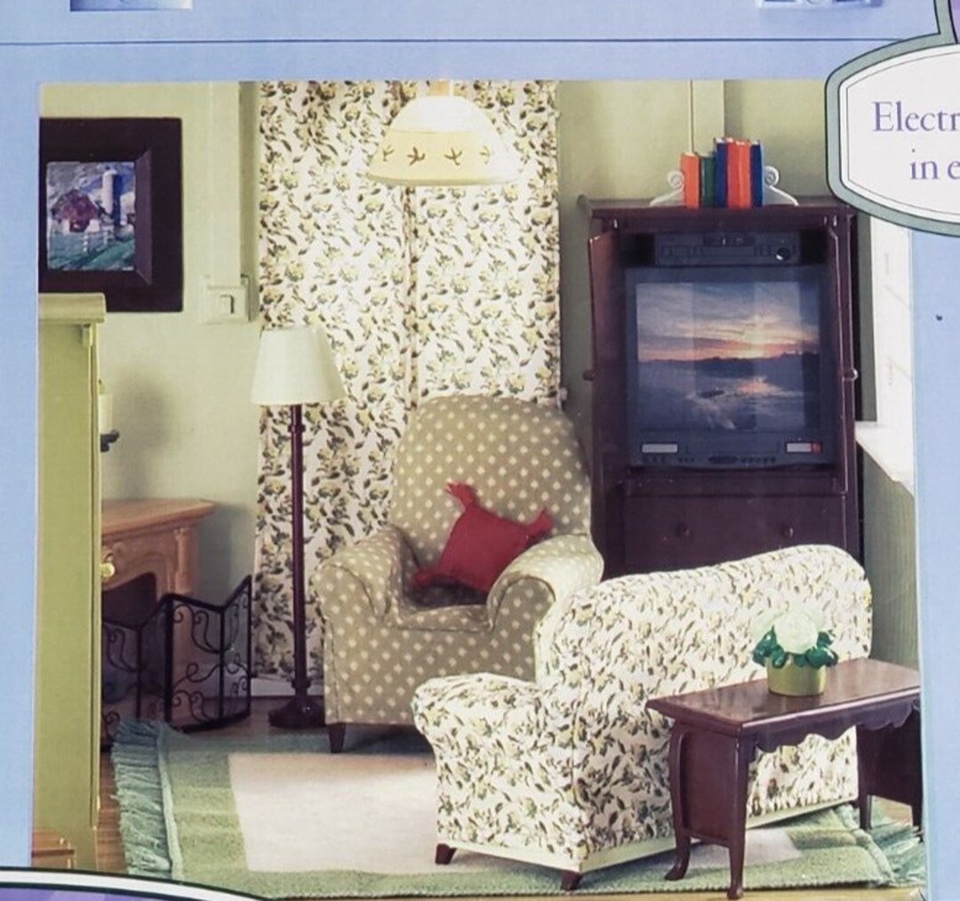 NEW Laura Ashley Dollhouse Room & Furniture Decorator Lights Etsy