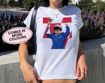 Yuki Tsunoda Vintage Photo F1 Racing Womens Baby Tee Retro Car Enthusiast Shirt Gift for Racing Lovers Funny Gift F1 Clothing T Shirt