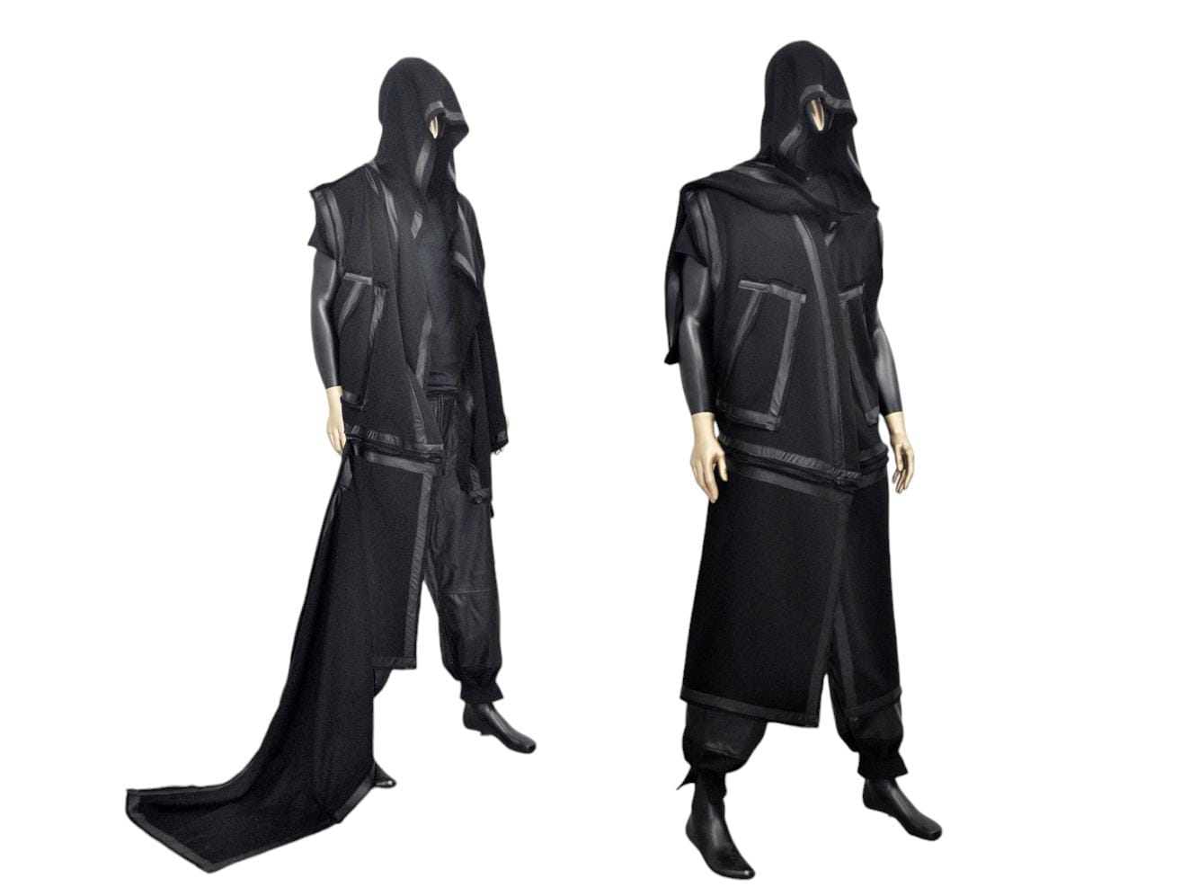 Jaeger Dark Gray Hooded　ロングマント Jaeger Dark Gray Hooded ロングマント