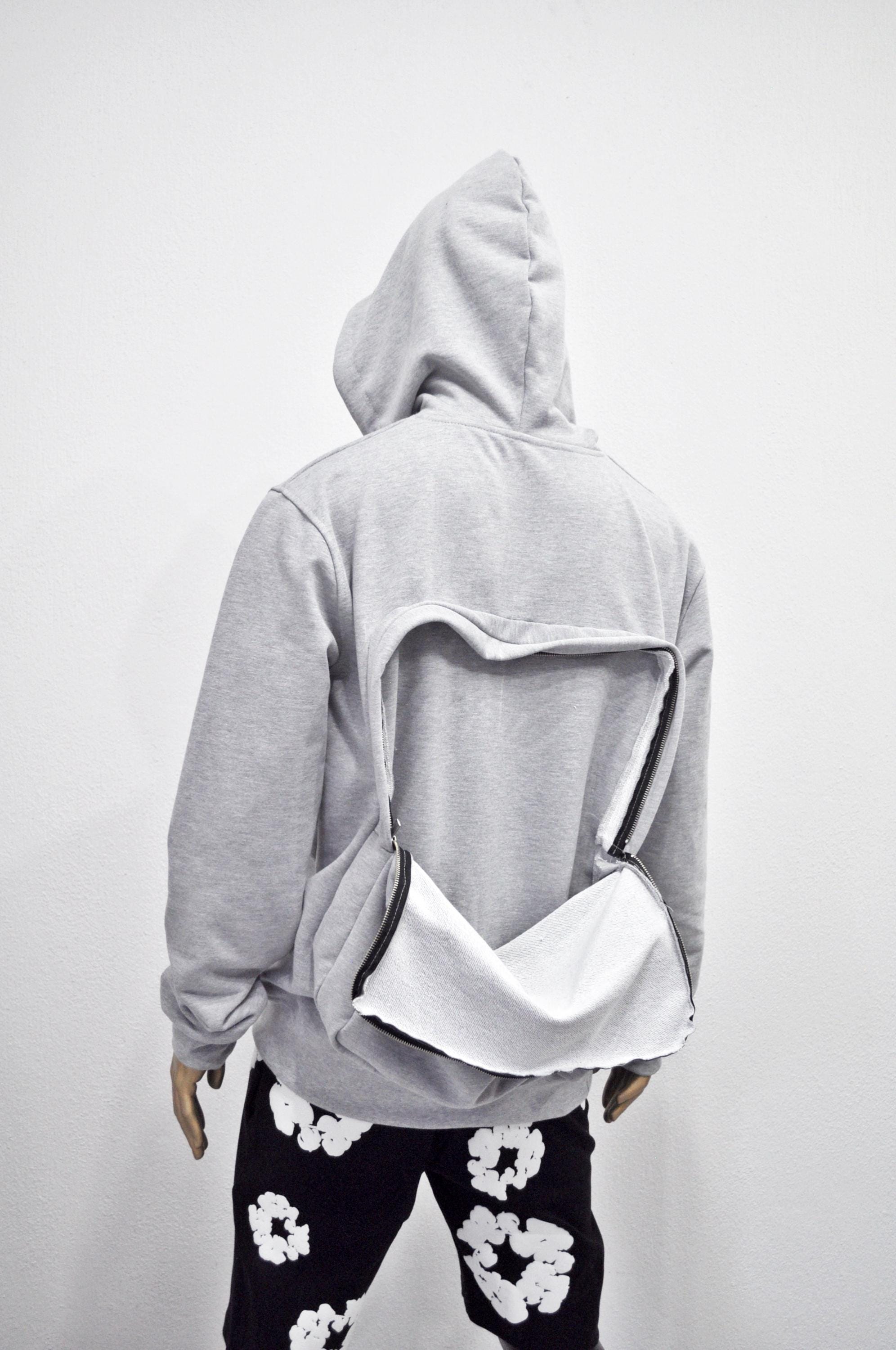 Limited '' BACK TO SCHOOL '' Collection / Unique Gray Hoodie With ...