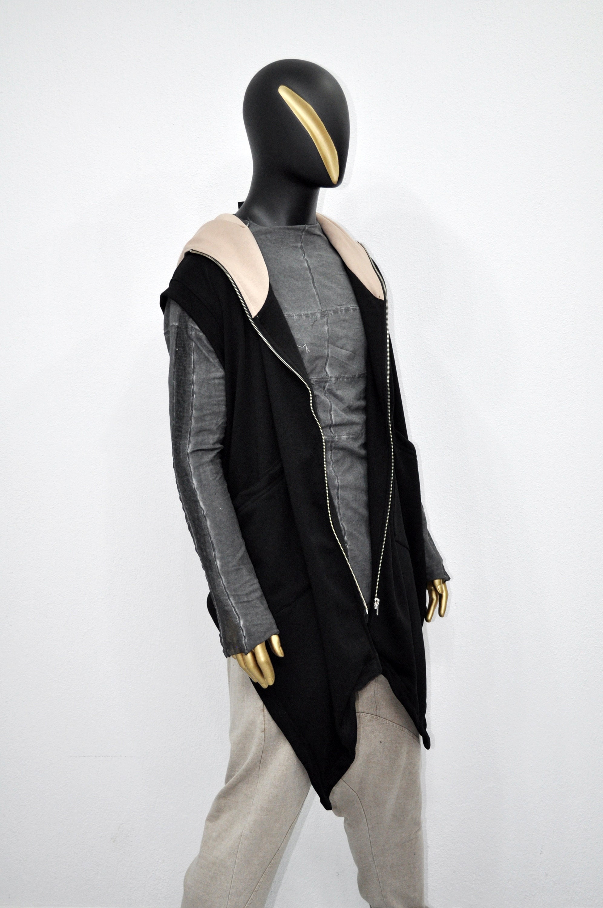 ☆新品☆ 8yards Men’s BIG HOODIE VEST Boys Vest Orlando from the winter collection - Raizzed