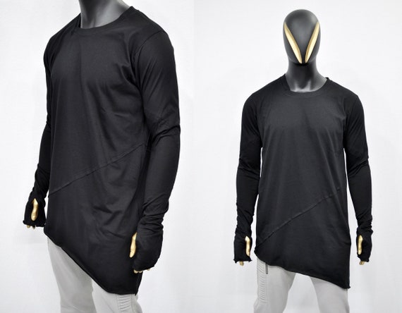 ★GENERAL IDEA★ Basic Slit Long Sleeve T-Shirt BLACK WBD3L0 LONG SLEEVE COOL T | CIT Website