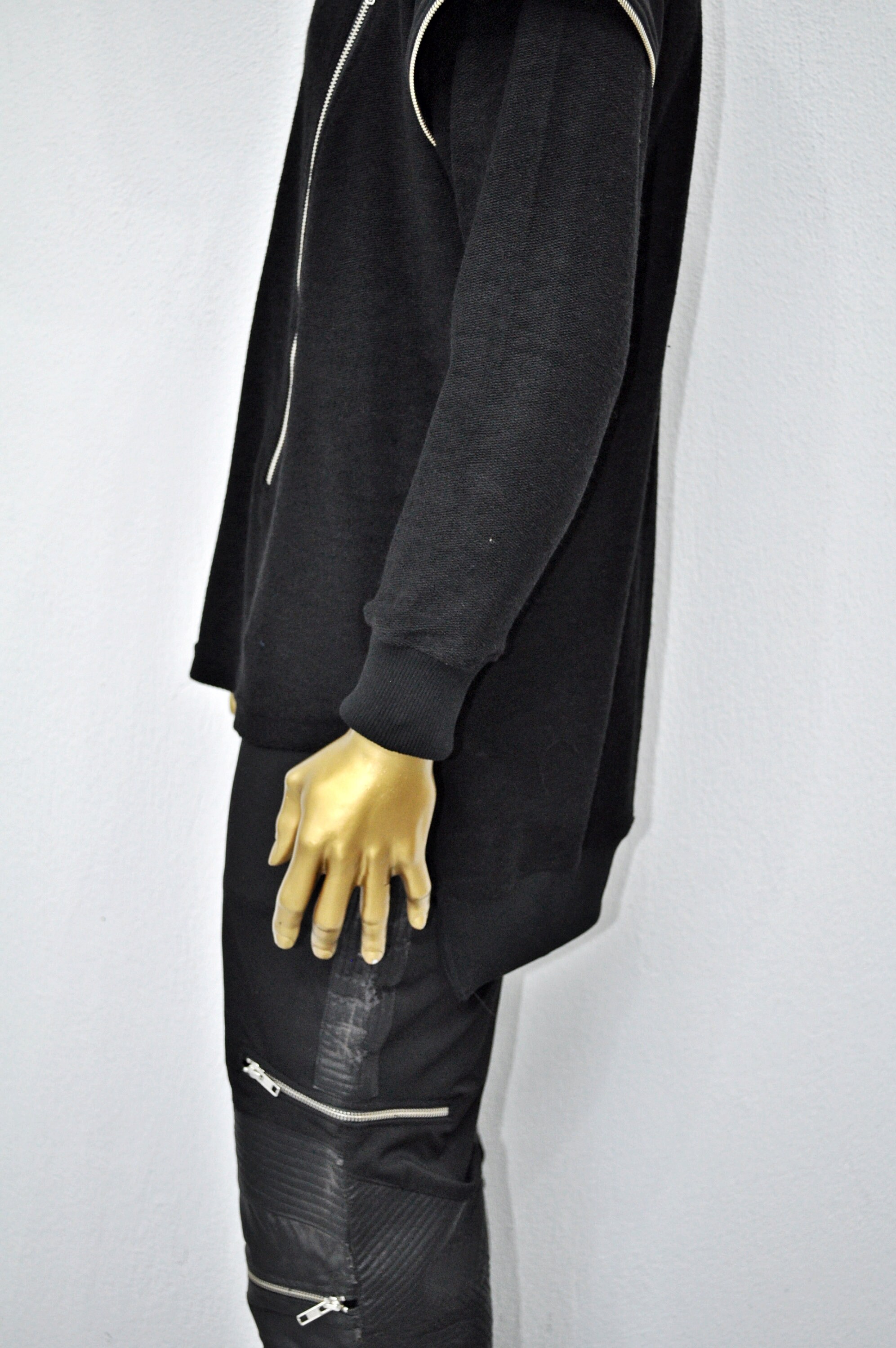 XS - 8XL Men Dark Original Design Double Sleeve Lk