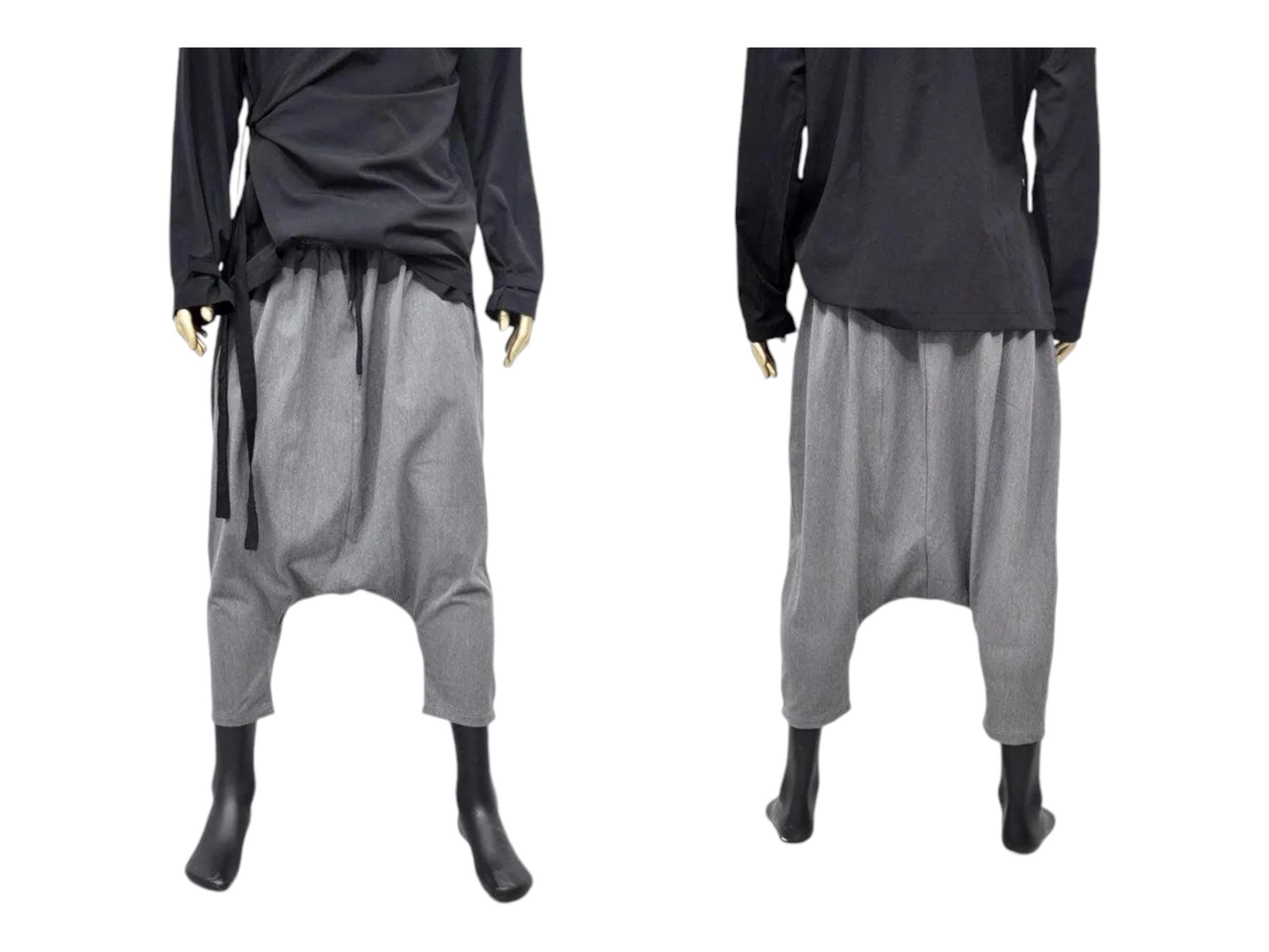 パンツ STRETCH LIGHT WEIGHT EASY SARROUEL PANTS XS - 8XL Adult Sarrouel Japanese Wide Leg Stretchy Cotton