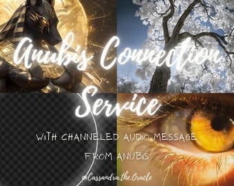 Anubis Connection Service - Audio Recording, Instant Download