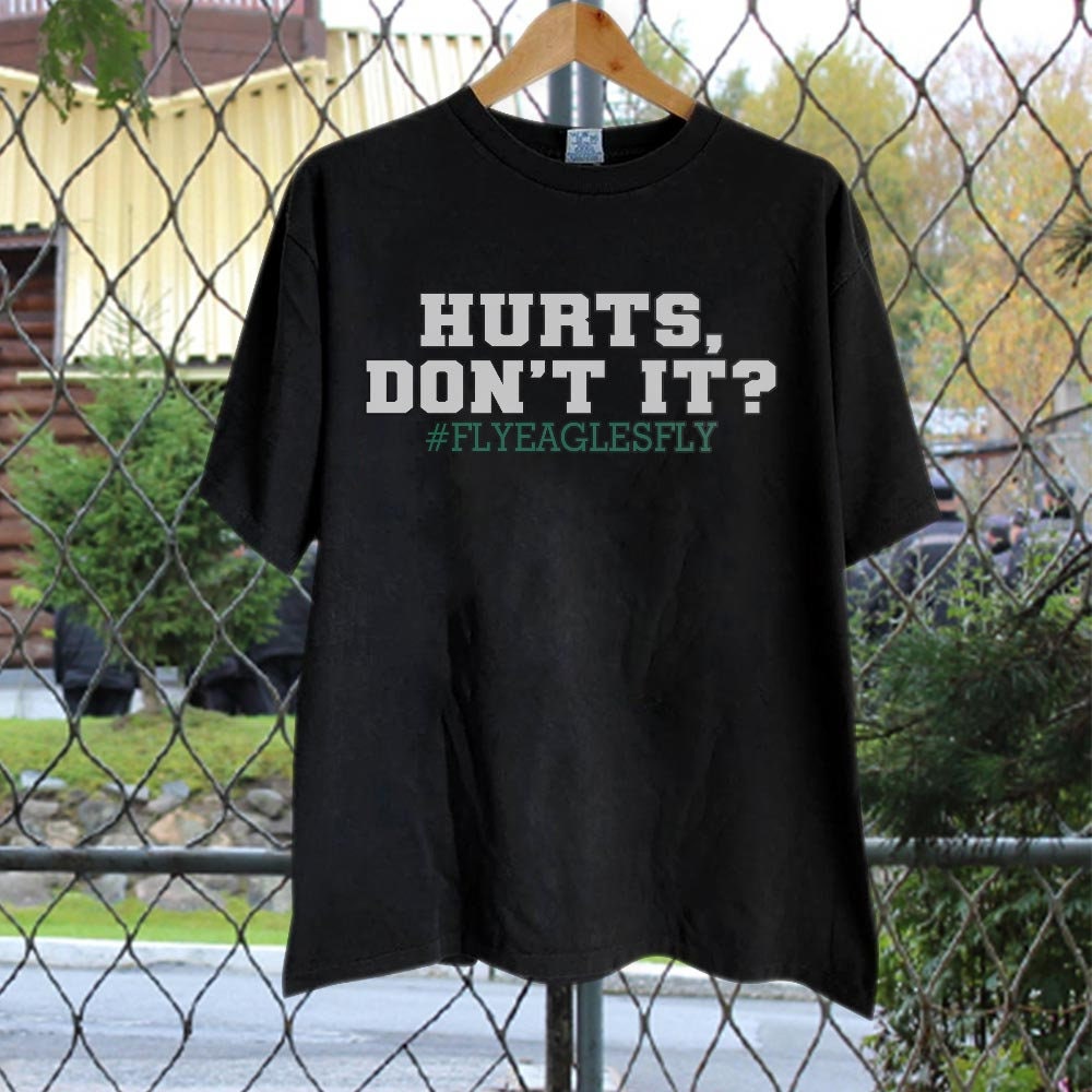 Discover Hurts, Don't It Philadelphia Shirt, Vintage Philadelphia Football T-Shirt