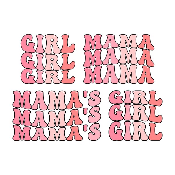 Mama's girl svg png, Girl Mama Svg Png, Mama and me matching shirt svg, Mom and daughter shirt svg, Mommy and me svg, Cut file for cricut