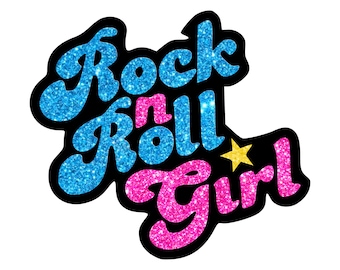 Rock n Roll Girl SVG, Costume Darla Nemo, Darla Finding Nemo, Rock and Roll, Rock Girl, PNG, SVG