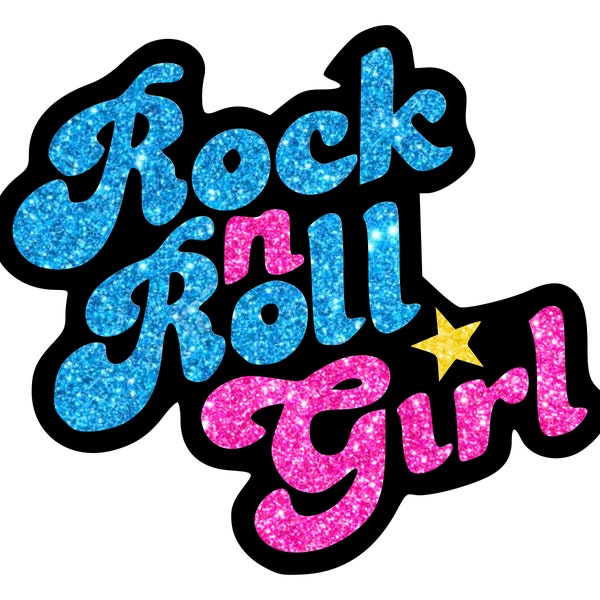 Rock n Roll SVG, Darla Nemo Kostüm, Darla Findet Nemo, Rock And Roll, Rock Girl, PNG, SVG