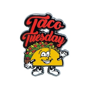 Taco Tuesday Lapel Pin