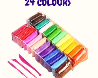 Air Dry Foam Clay Set, Non-Toxic Kids DIY Craft