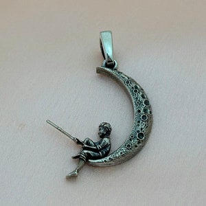 Silverworks moon deals necklace