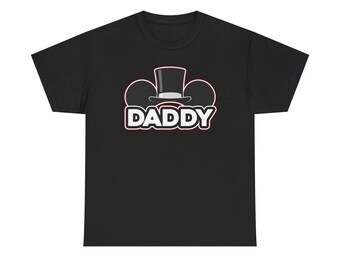 Daddy Mouse Ears Shirt | Theme Park Dad T-Shirt, Family Vacation Tee