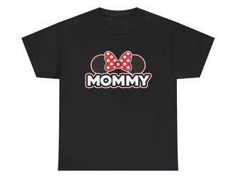 Mommy Mouse Ears Shirt | Theme Park Mom T-Shirt, Family Vacation Tee