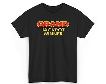 Grand Jackpot Winner Shirt | Vegas Casino Shirt | Gambling Tee