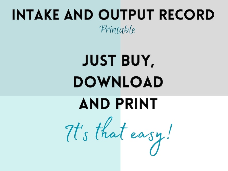 Fluids Intake and Output Record, Fluid Balance Chart, Intake and Output ...