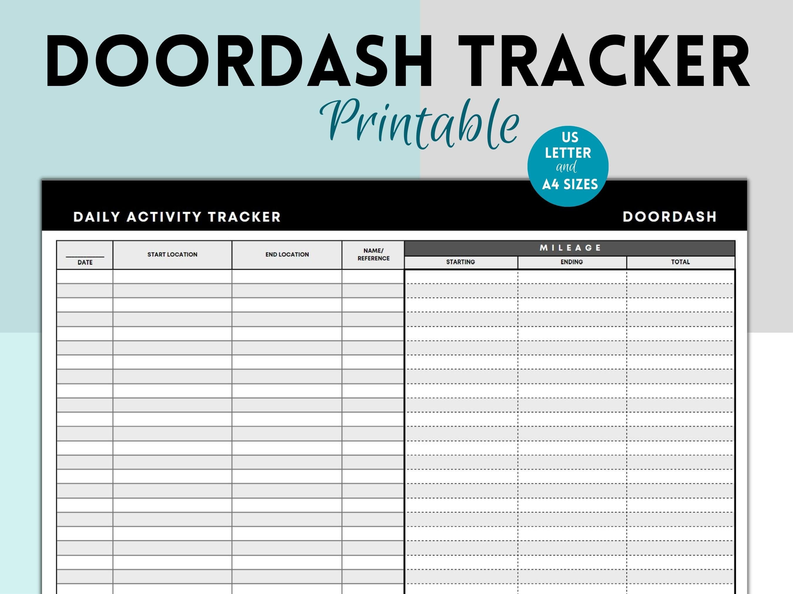 How To Keep Track Of Mileage For Doordash - ljemla1