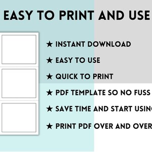 Printable Blank Flashcards, School Flashcards, DIY Flashcards, Blank ...