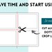Printable Blank Flashcards, School Flashcards, DIY Flashcards, Blank ...