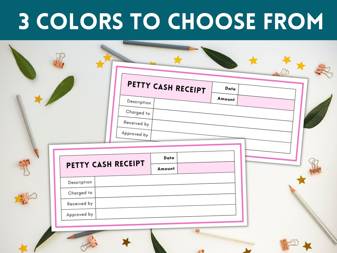 Printable Petty Cash Voucher Forms, Petty Cash Voucher Template, Petty ...