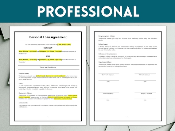 Modelo De Contrato De Prestamo