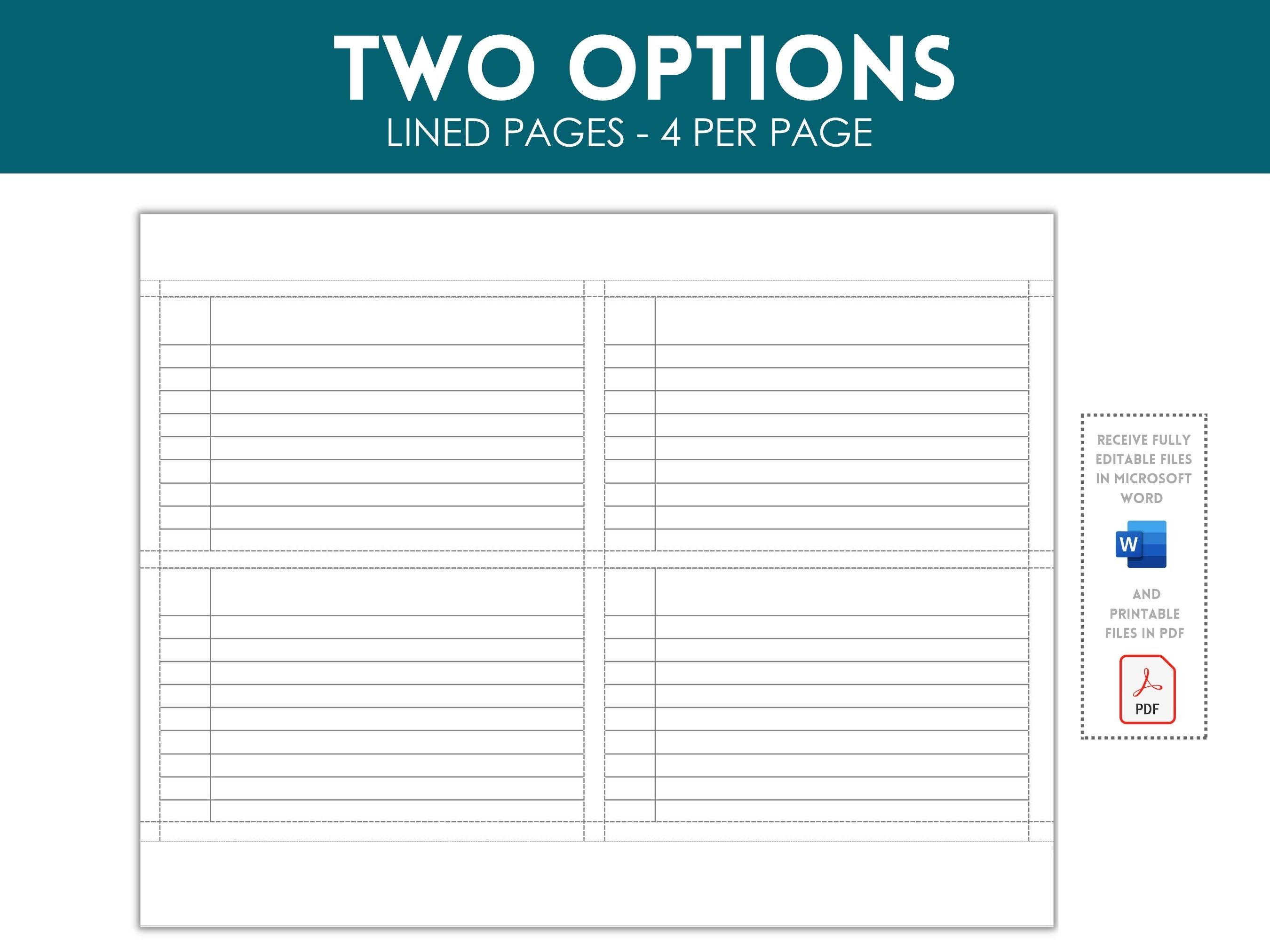 Index Card - 14+ Examples, Format, Pdf