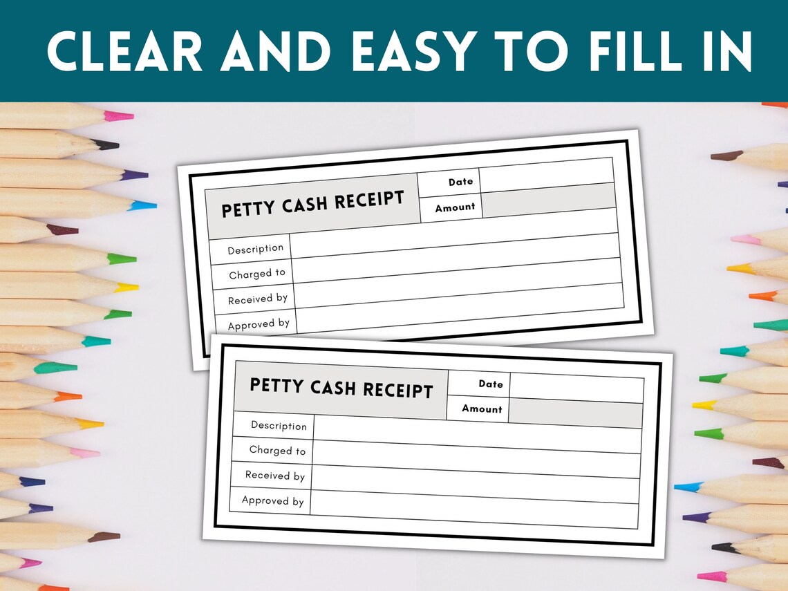 Printable Petty Cash Voucher Forms, Petty Cash Voucher Template, Petty ...