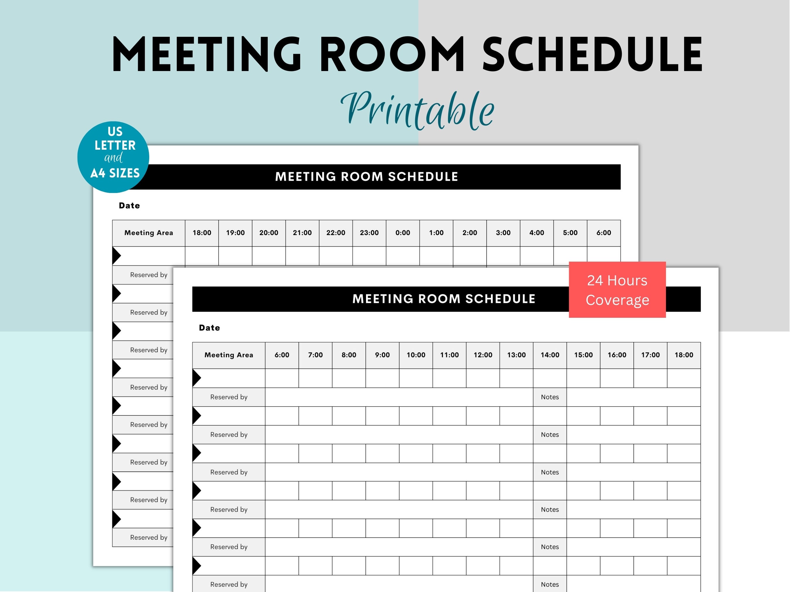 Meeting Room Schedule, Room Reservation Template, Conference Room Meeting Room Schedule, Room Reservation Template, Conference Room
