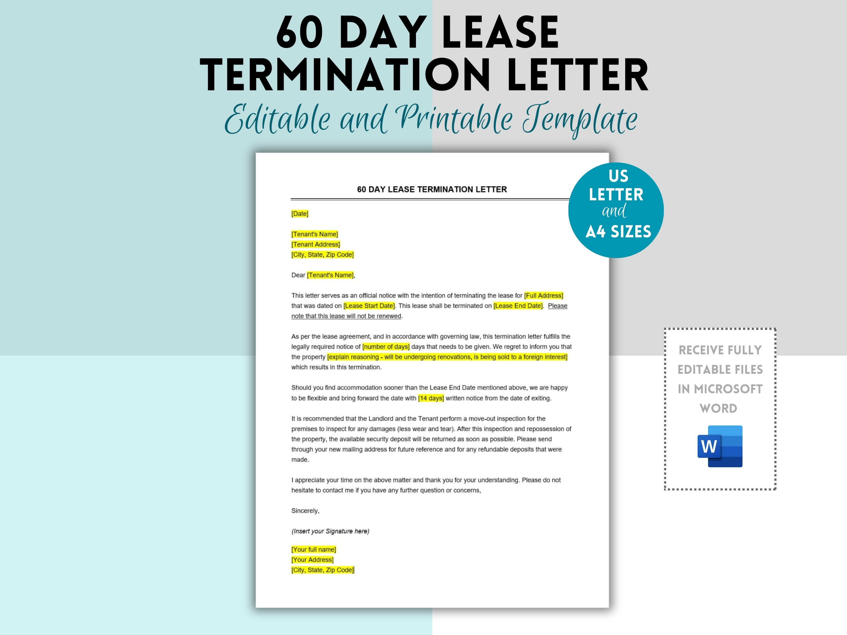 Rental Letter - Etsy, image size:2700x2025