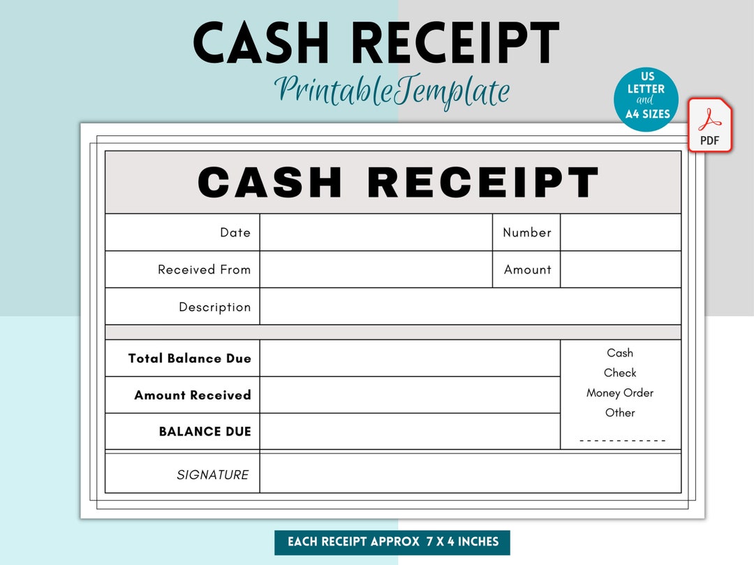 cash-payment-acknowledgement-of-receipt-template-cash-receipt-template-minimalist-receipt-simple-receipt-rent-or-money-receipt-etsy