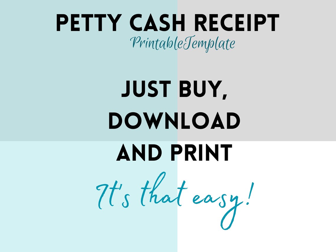 Printable Petty Cash Voucher Forms, Petty Cash Voucher Template, Petty ...
