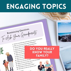 Reminiscing Game for Seniors, Conversation Dementia Resources, Dementia ...