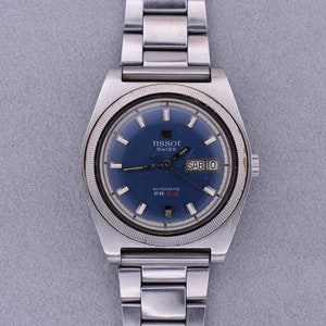 Men&#39;s Tissot PR-516 Steel 36mm Vintage Automatic Watch, 1970