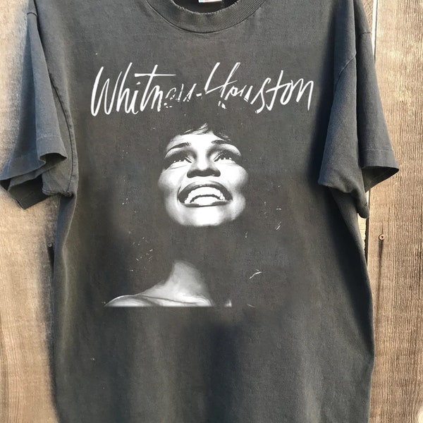 Whitney Houston Vintage Shirt, Whitney 90S Shirt, Retro Whitney Houston Shirt, Trendy Gift For Fans Men Women