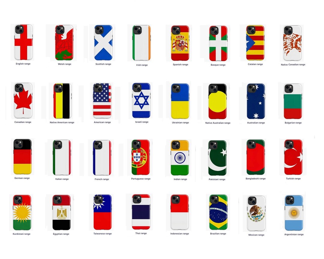 National Themed Clip on Phone Cases Etsy