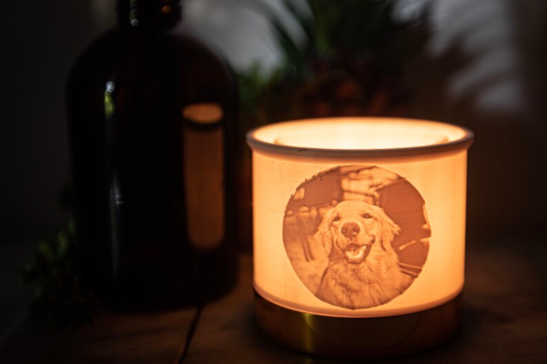 Custom Dog Memorial Candle Holder Candle Holder for Tealights Pet Gift, Perfect for Dog Lover