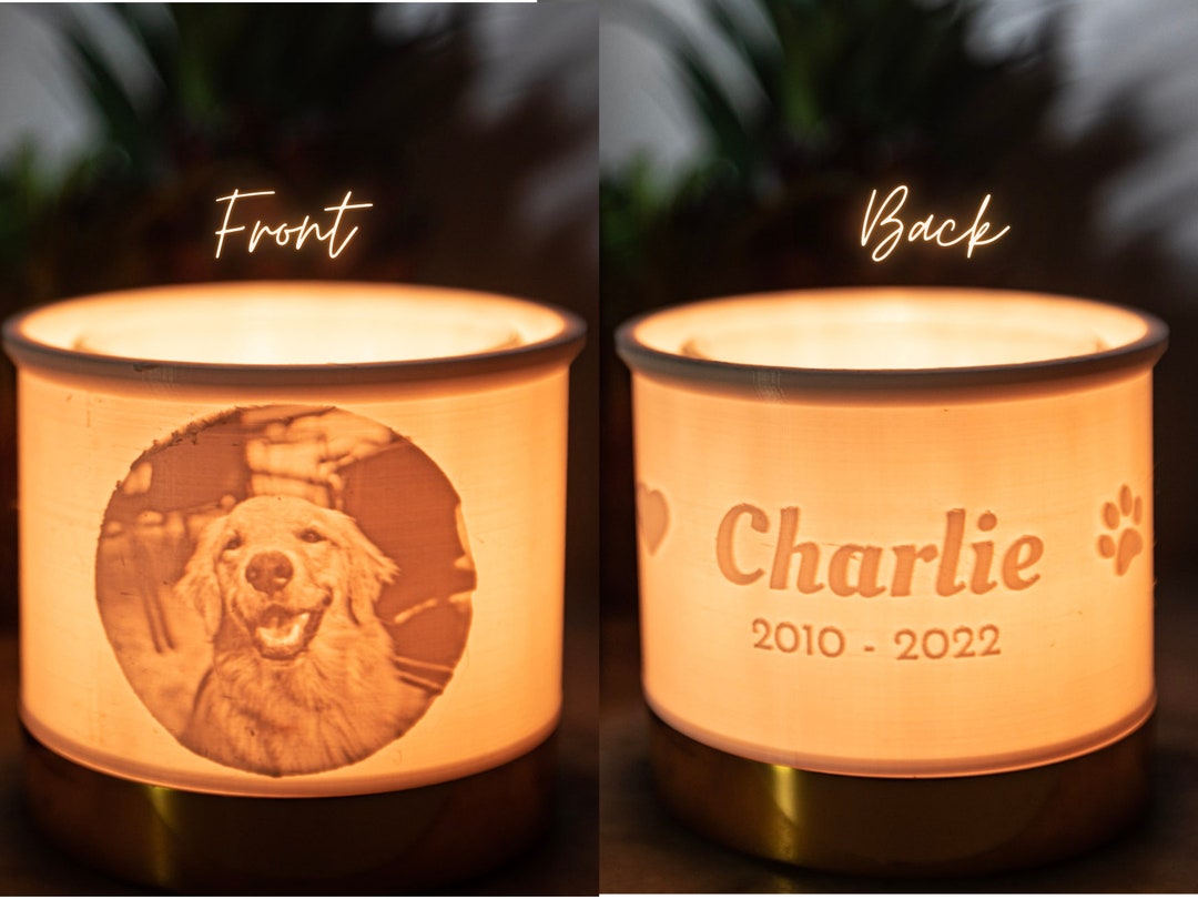 Custom Dog Memorial Candle Holder Candle Holder for Tealights Pet Gift, Perfect for Dog Lover