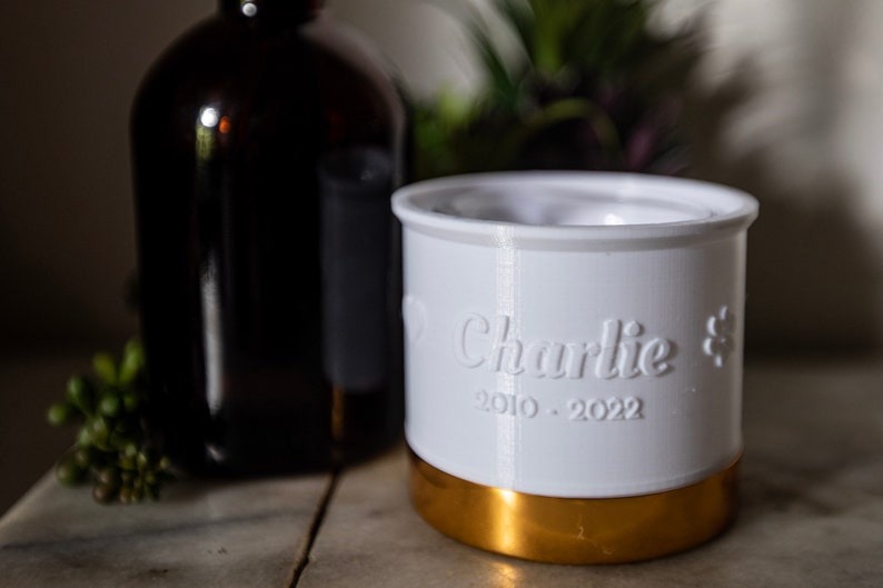 Custom Dog Memorial Candle Holder Candle Holder for Tealights Pet Gift