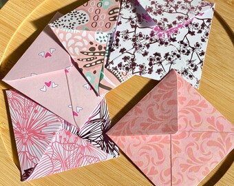 Petites enveloppes + cartes blanches