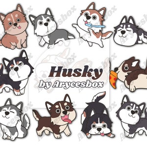 Fichiers Husky SVG JPG PNG | Chiens svg |