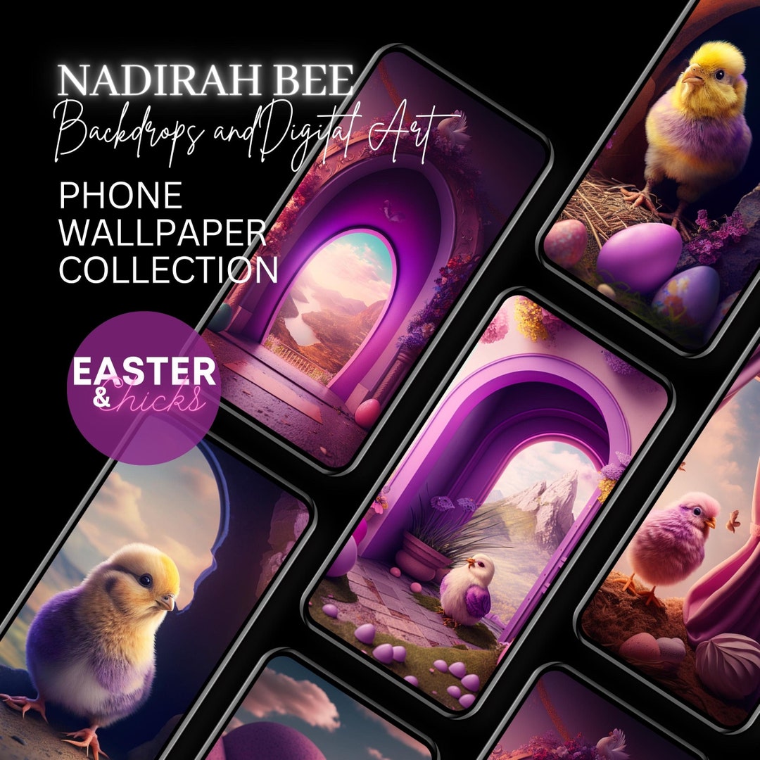 Easter iPhone Wallpaper Bundle, Set of 20 Download, Wallpaper Variety