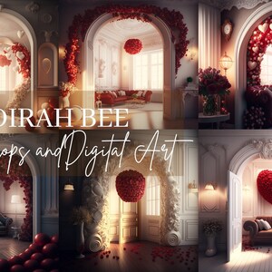 Muttertag Zimmer Digitaler Hintergrund Textured Overlay