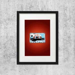 Arte de parede - Fita mista - Retros 80's Vibes - Download instantâneo de impressão digital