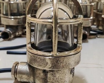 Original vintage nautical marine ship Brass small passage Light (lot of 10 PC)