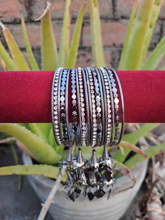 Metal bangles deals with hangings