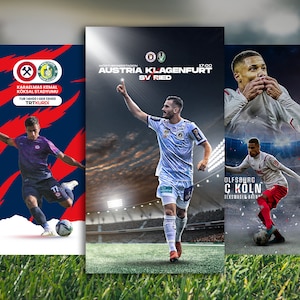 Photoshop Sports Template Matchday Graphics Vol2