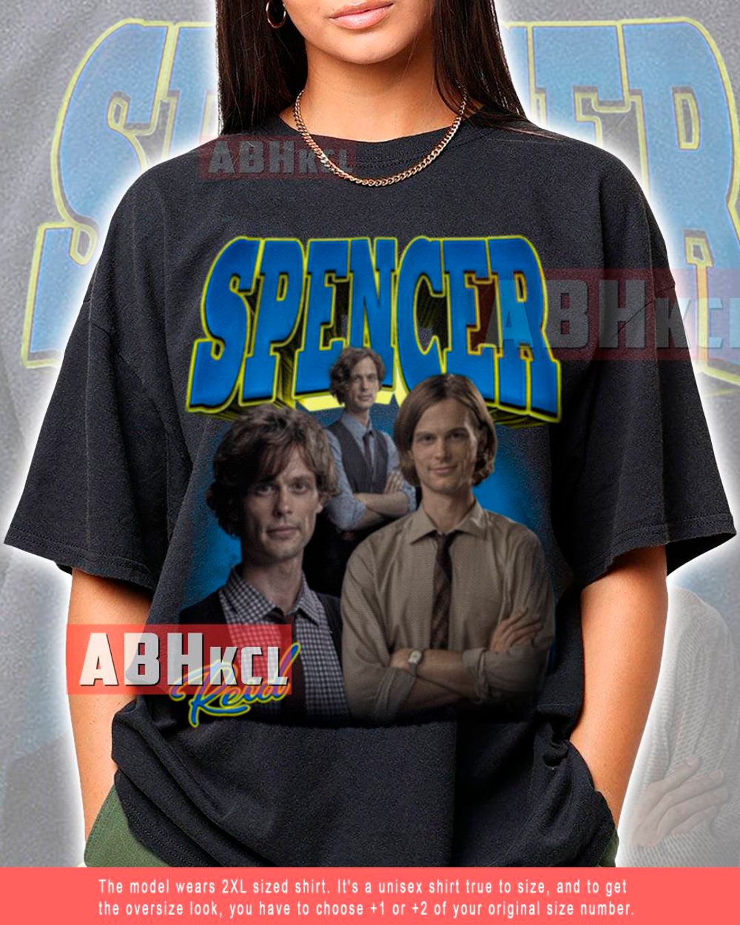 Camiseta limitada Spencer Reid Vintage 90s Stu Spencer Reid Etsy España