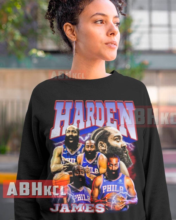 Philadelphia 76ers James Harden Signature T-Shirt Sixers City Edition - T- shirts Low Price