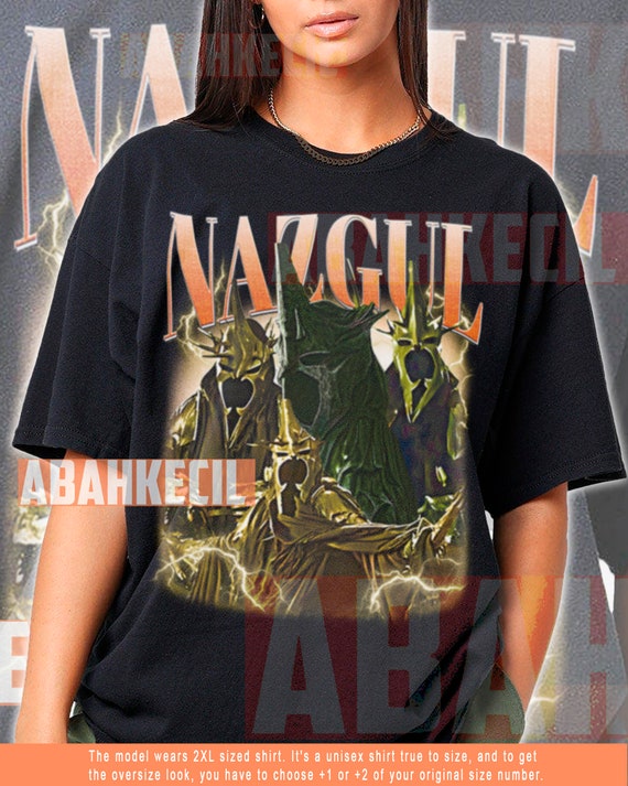 lidenskabelig ærme At bygge Nazgul T-shirt Vintage 90s Unisex Nazgûl Shirt Graphic Tee - Etsy